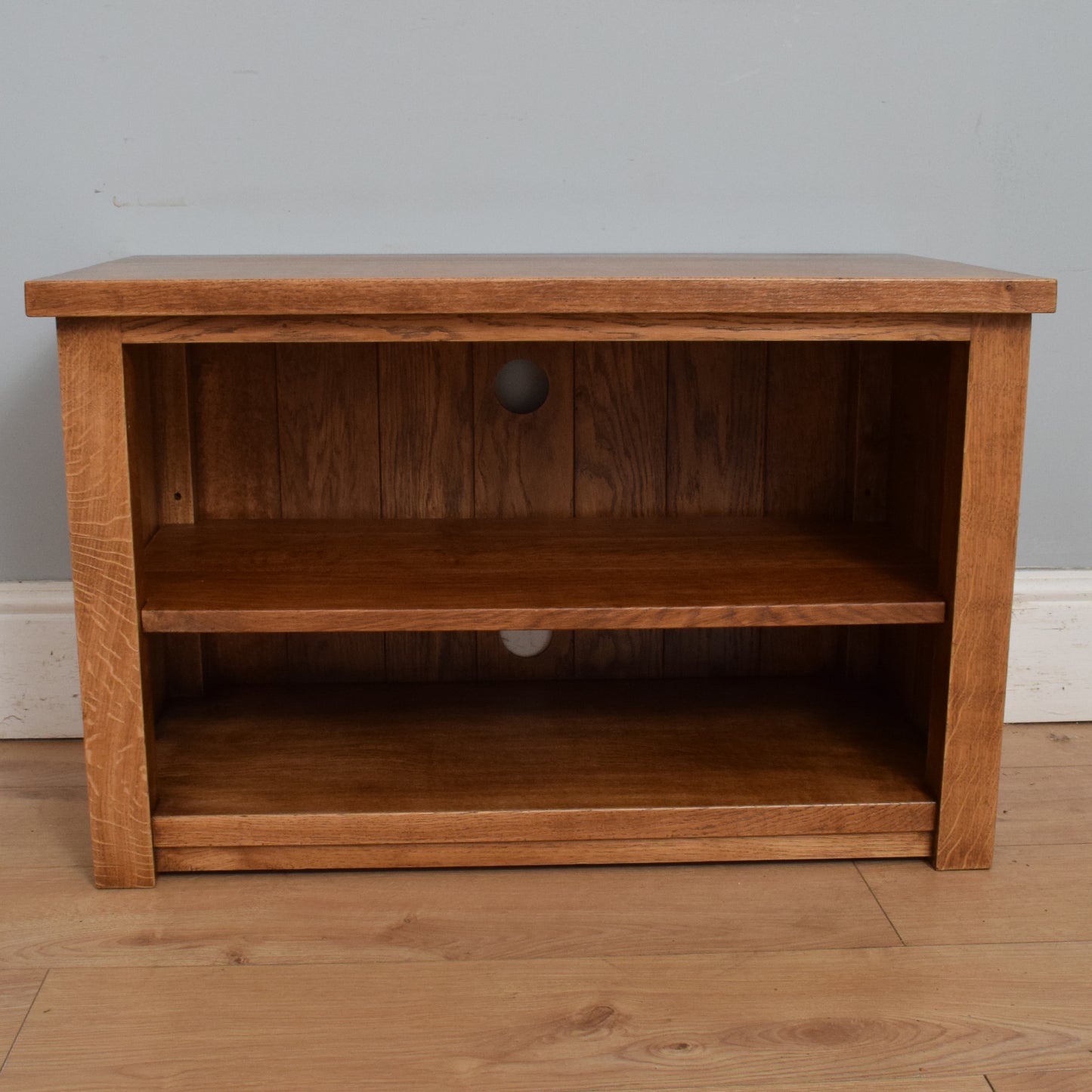 Solid Oak TV Unit