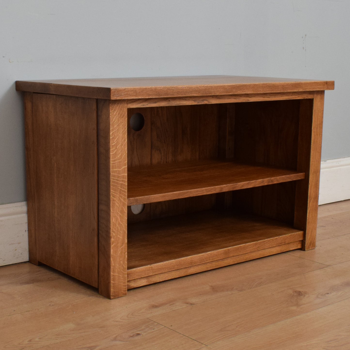 Solid Oak TV Unit