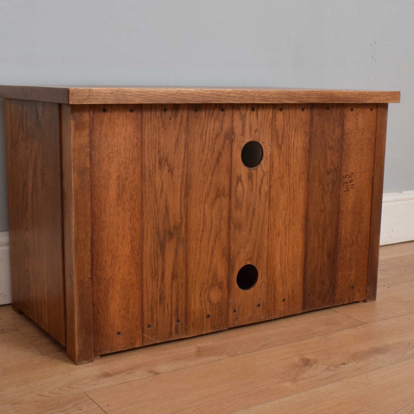 Solid Oak TV Unit