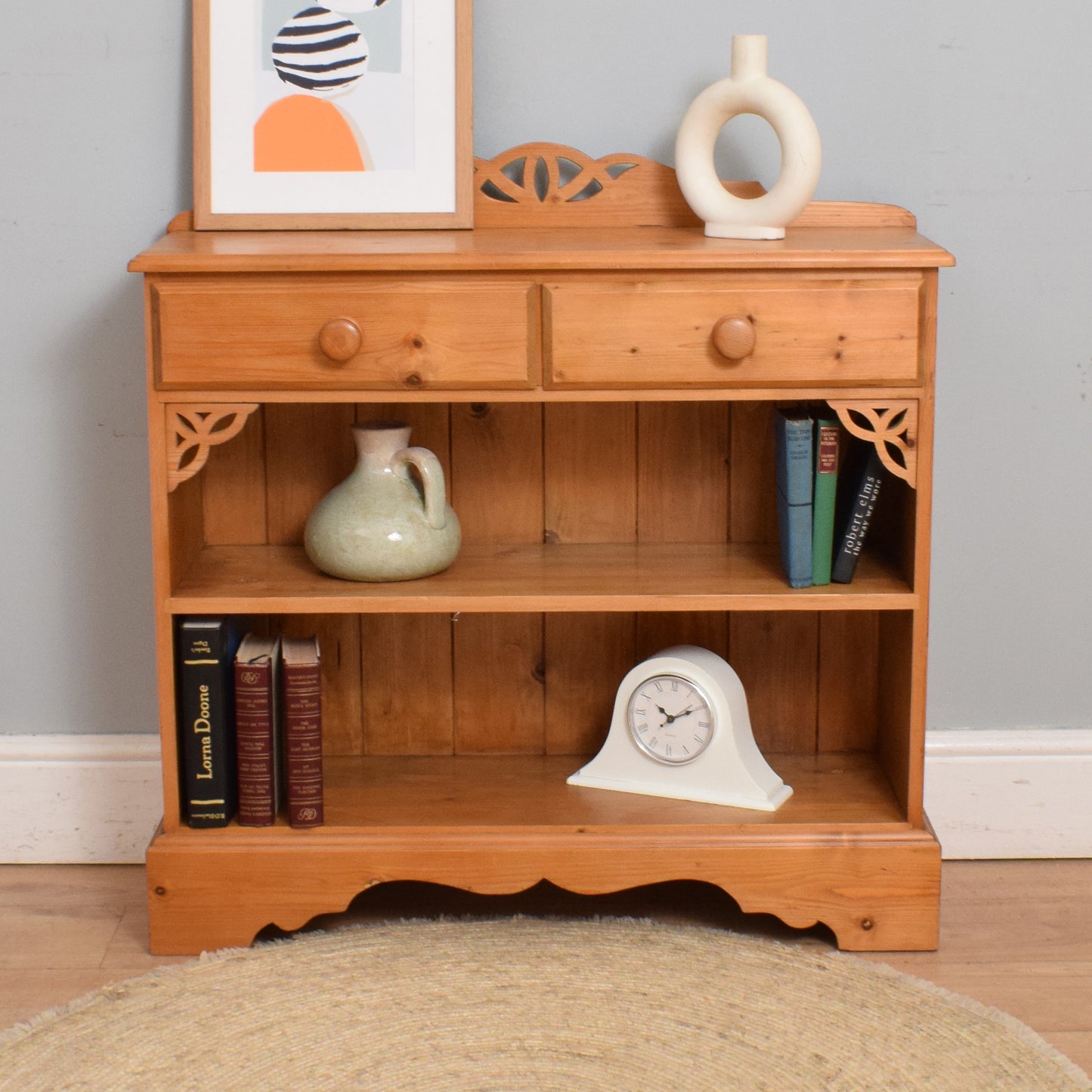 Small Pine Bookcase