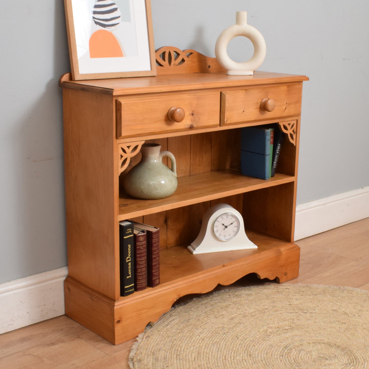 Small Pine Bookcase