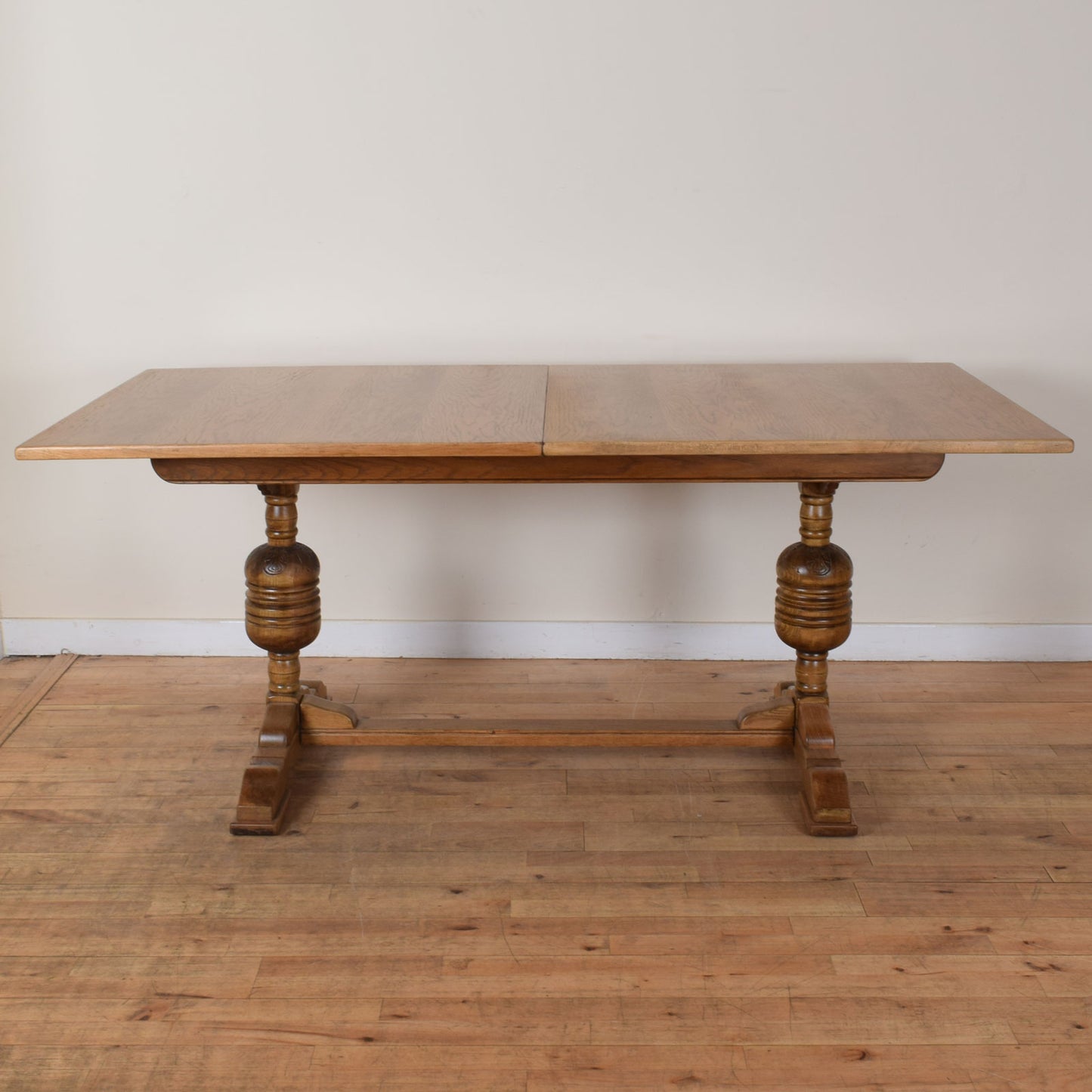 Extending Draw-Leaf Table and Six Chairs