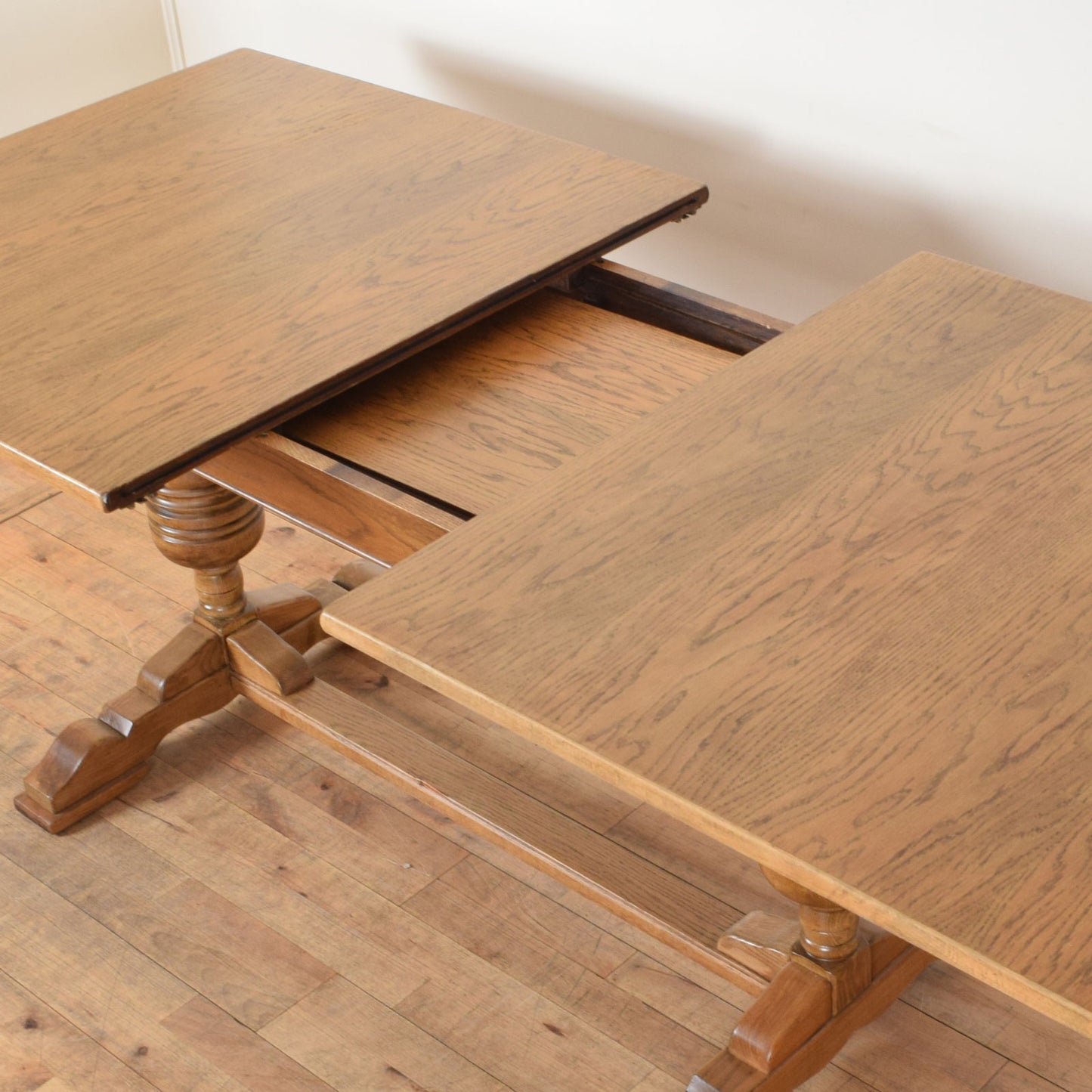 Extending Draw-Leaf Table and Six Chairs