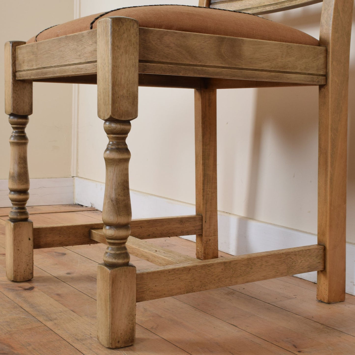 Extending Draw-Leaf Table and Six Chairs