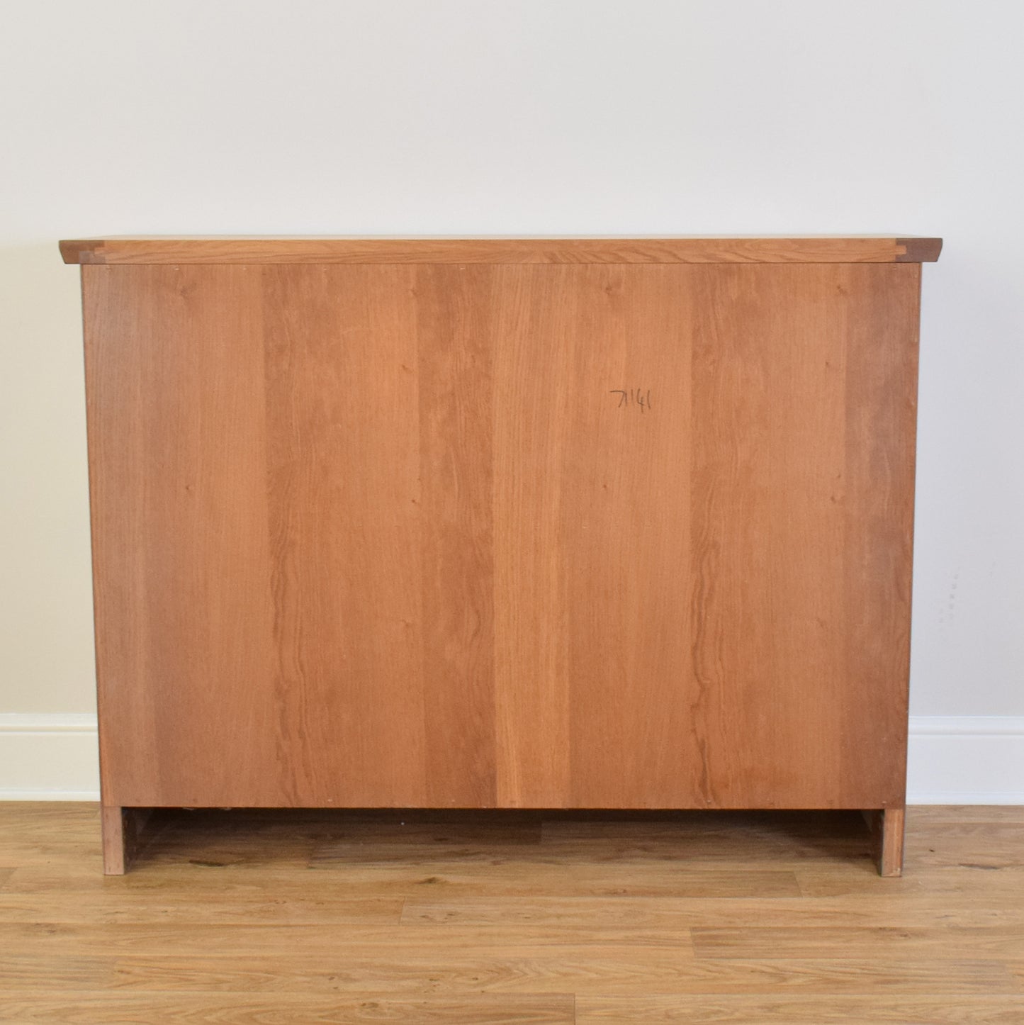 Painted Sideboard With Wine Rack