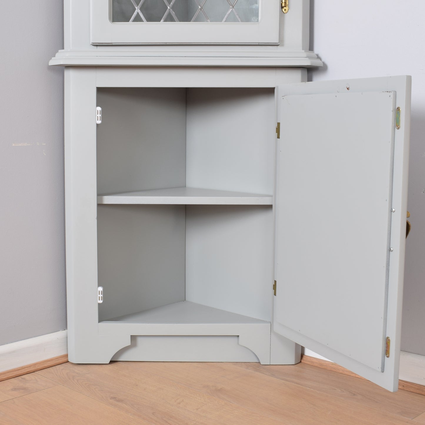 Painted Corner Cabinet