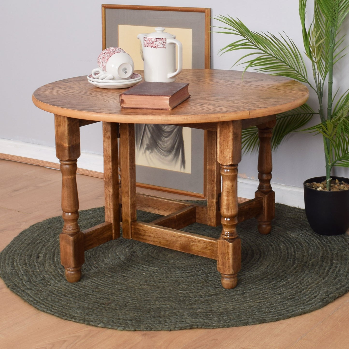 Small Drop-Leaf Occasional Table