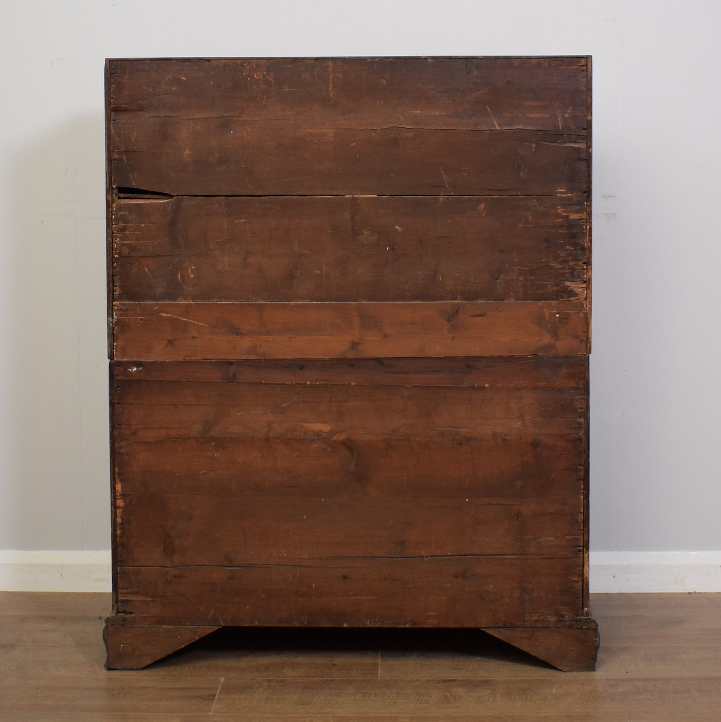 Antique Oak Georgian Writing Bureau