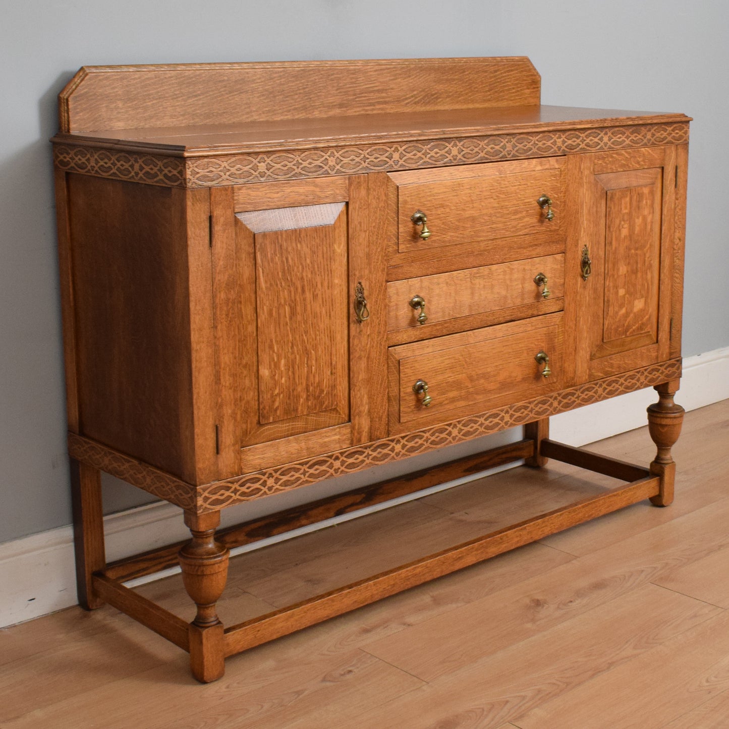 Vintage Oak Sideboard