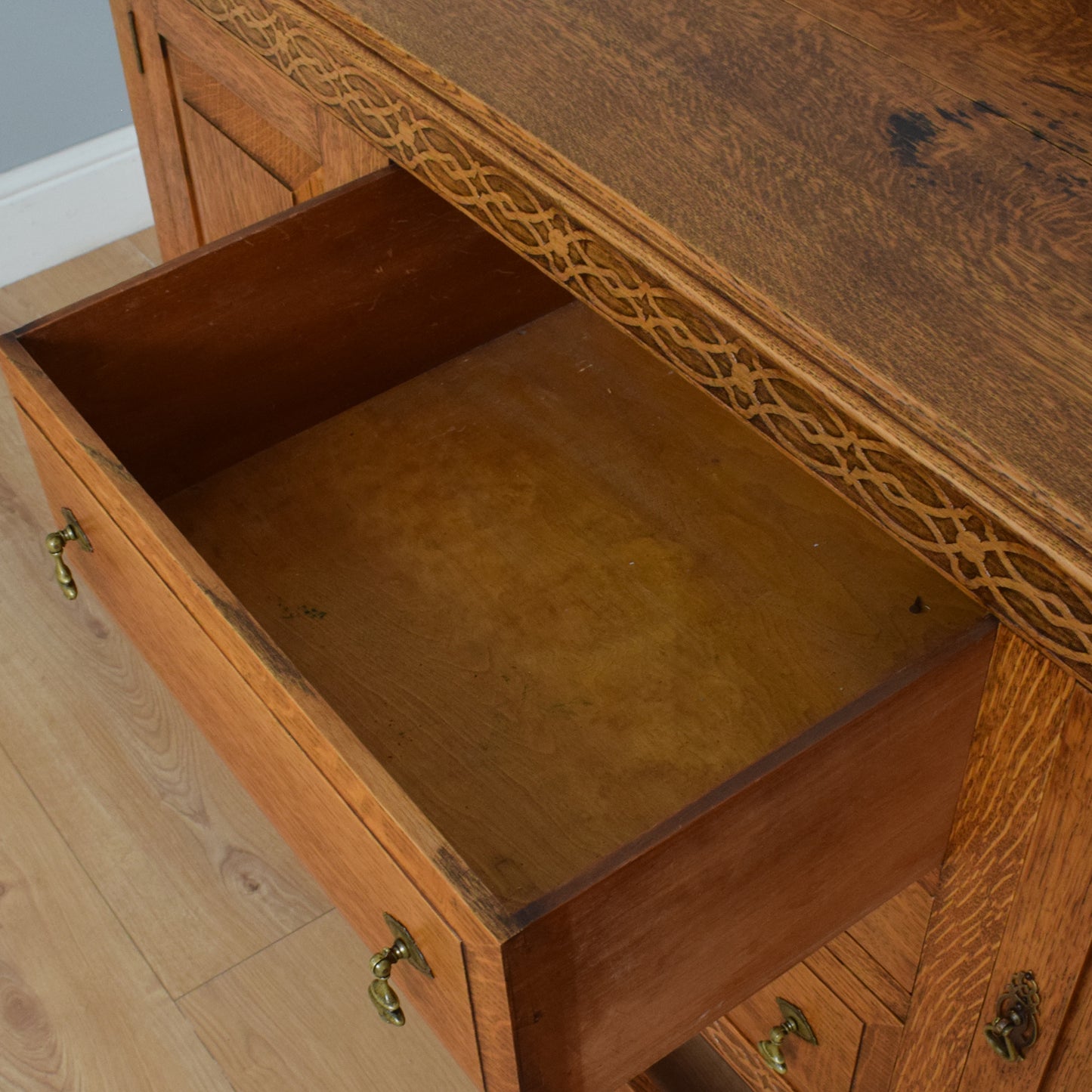 Vintage Oak Sideboard