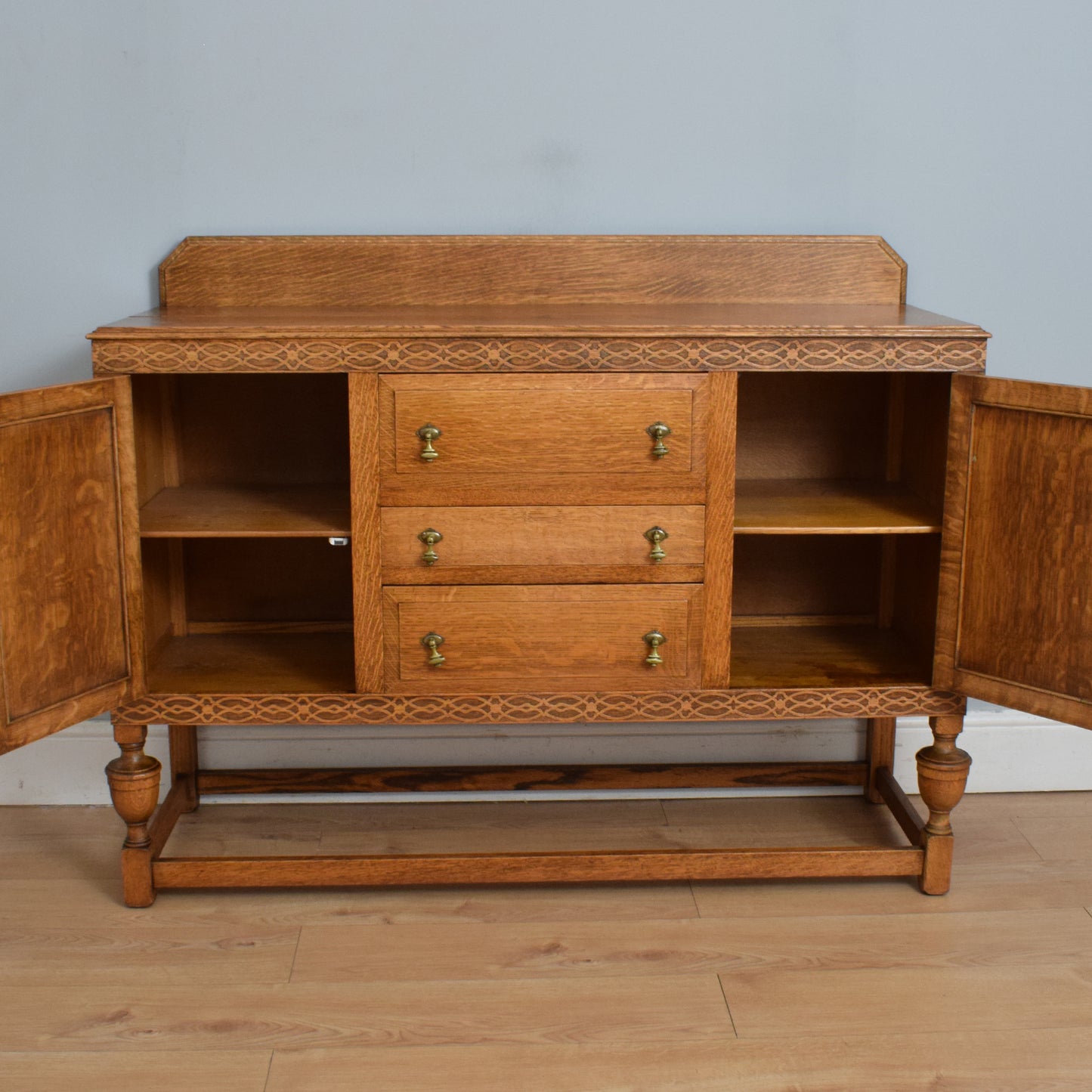 Vintage Oak Sideboard