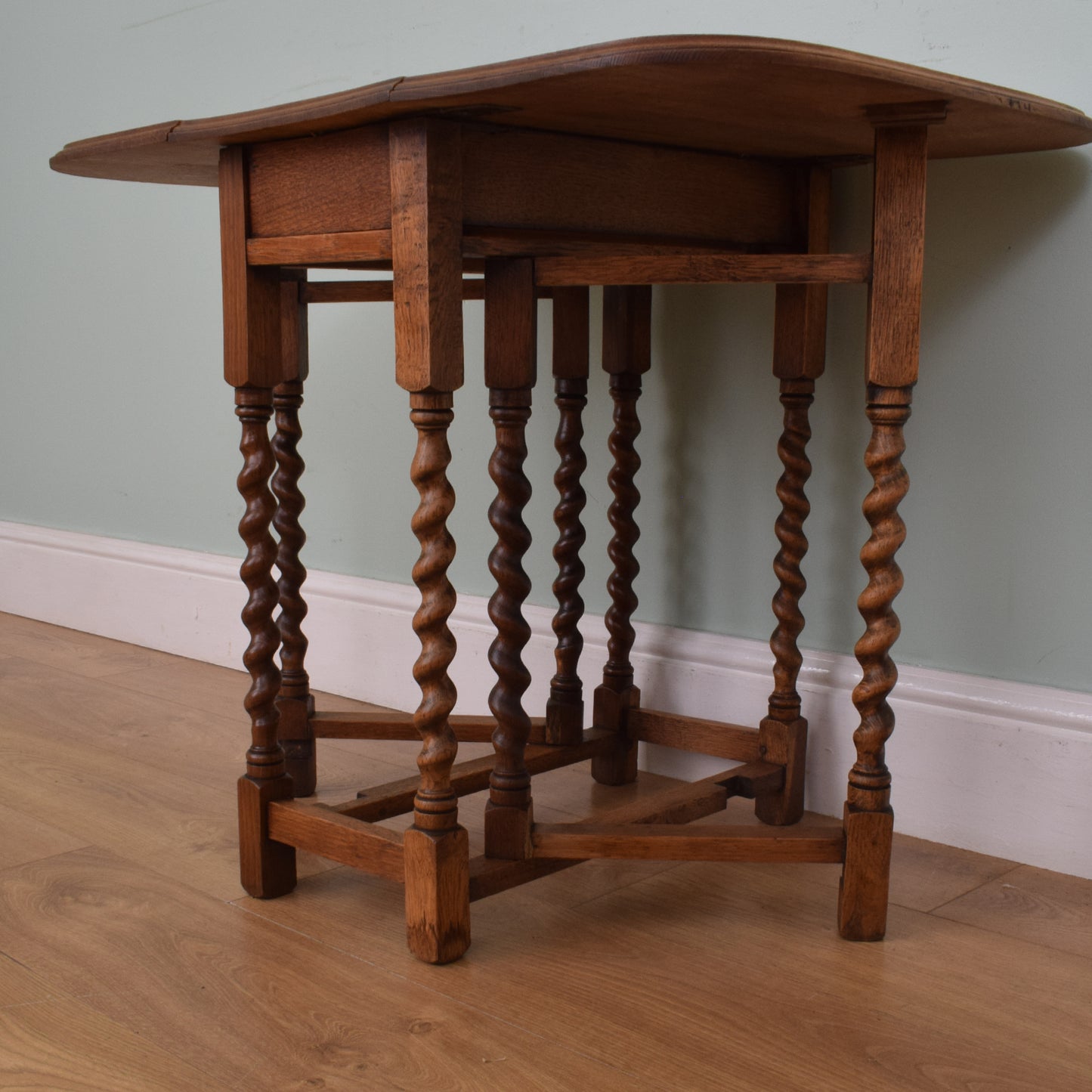 Oak Drop Leaf Table
