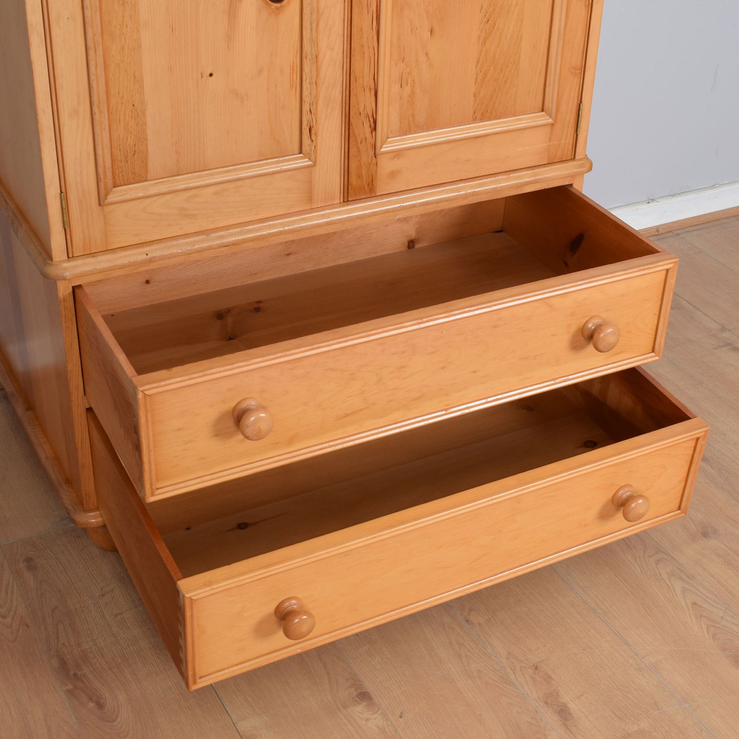 Restored Pine Wardrobe