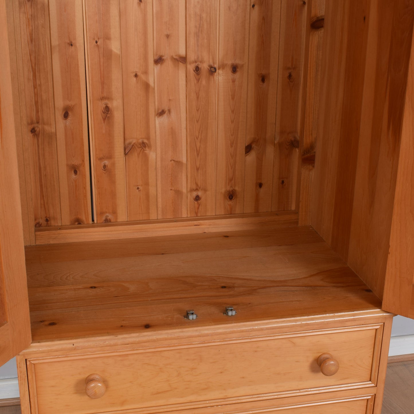 Restored Pine Wardrobe