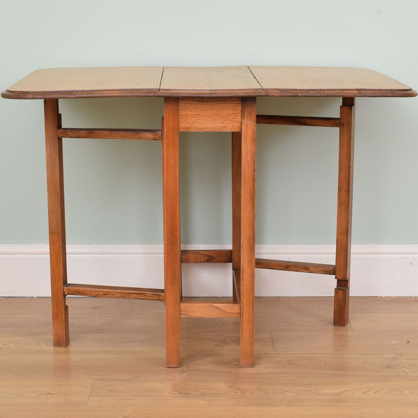 Rustic Oak Drop Leaf Table