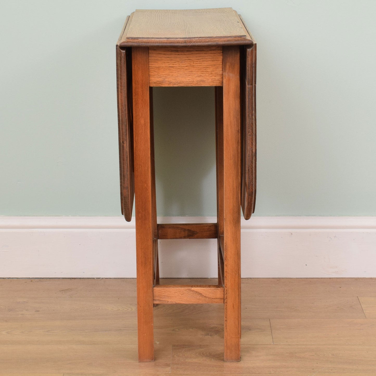 Rustic Oak Drop Leaf Table