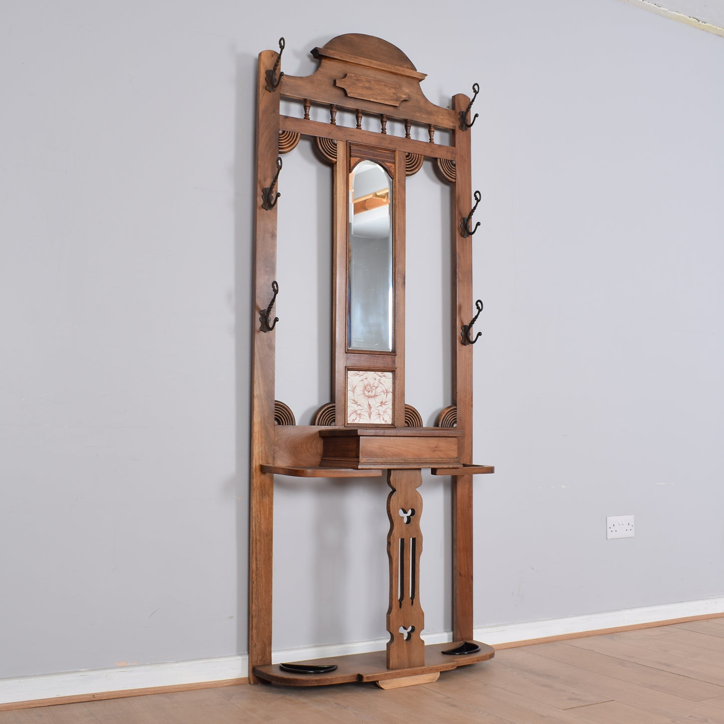 Mirrored Hall Stand