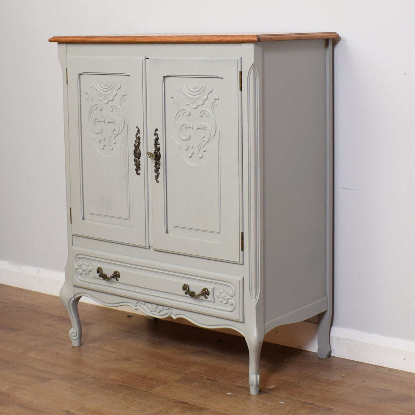 Painted French Drinks Cabinet