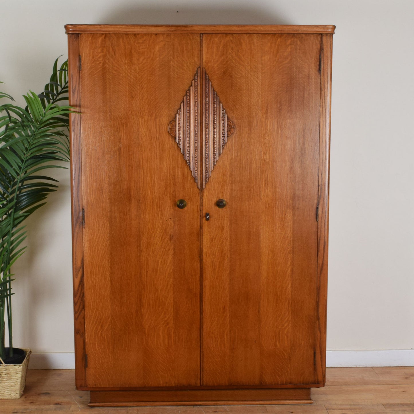 Restored Oak Wardrobe