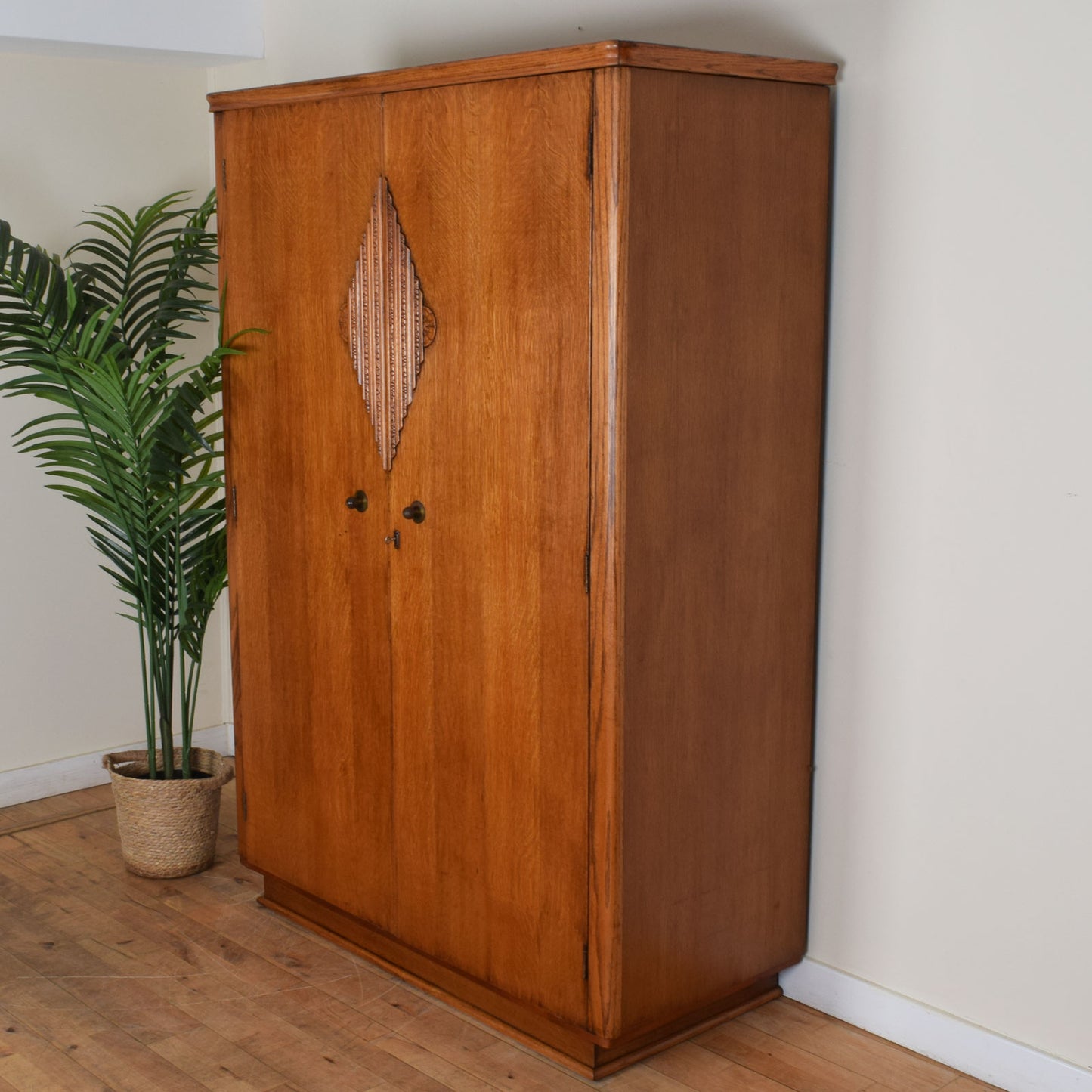 Restored Oak Wardrobe