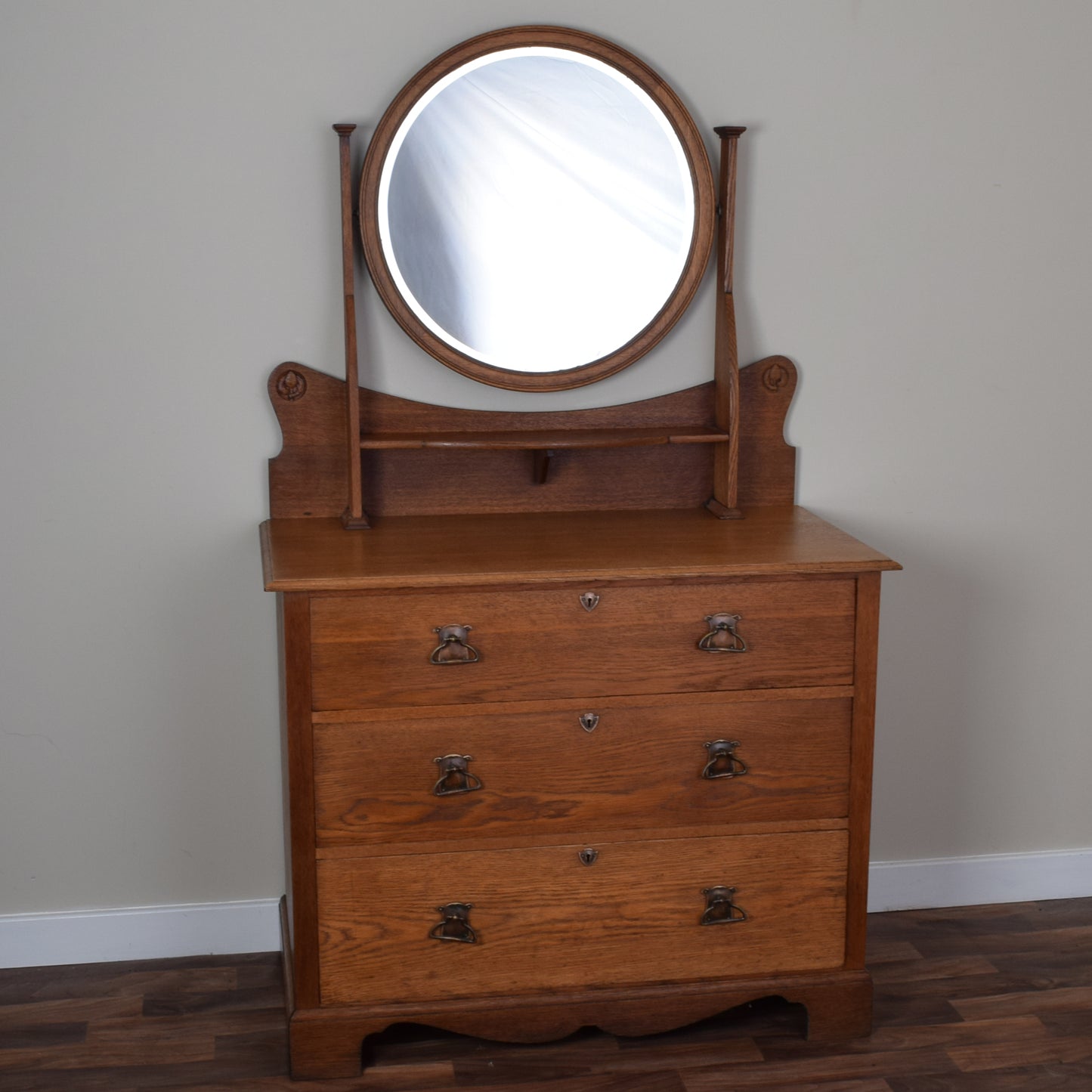 Oak Dressing Table