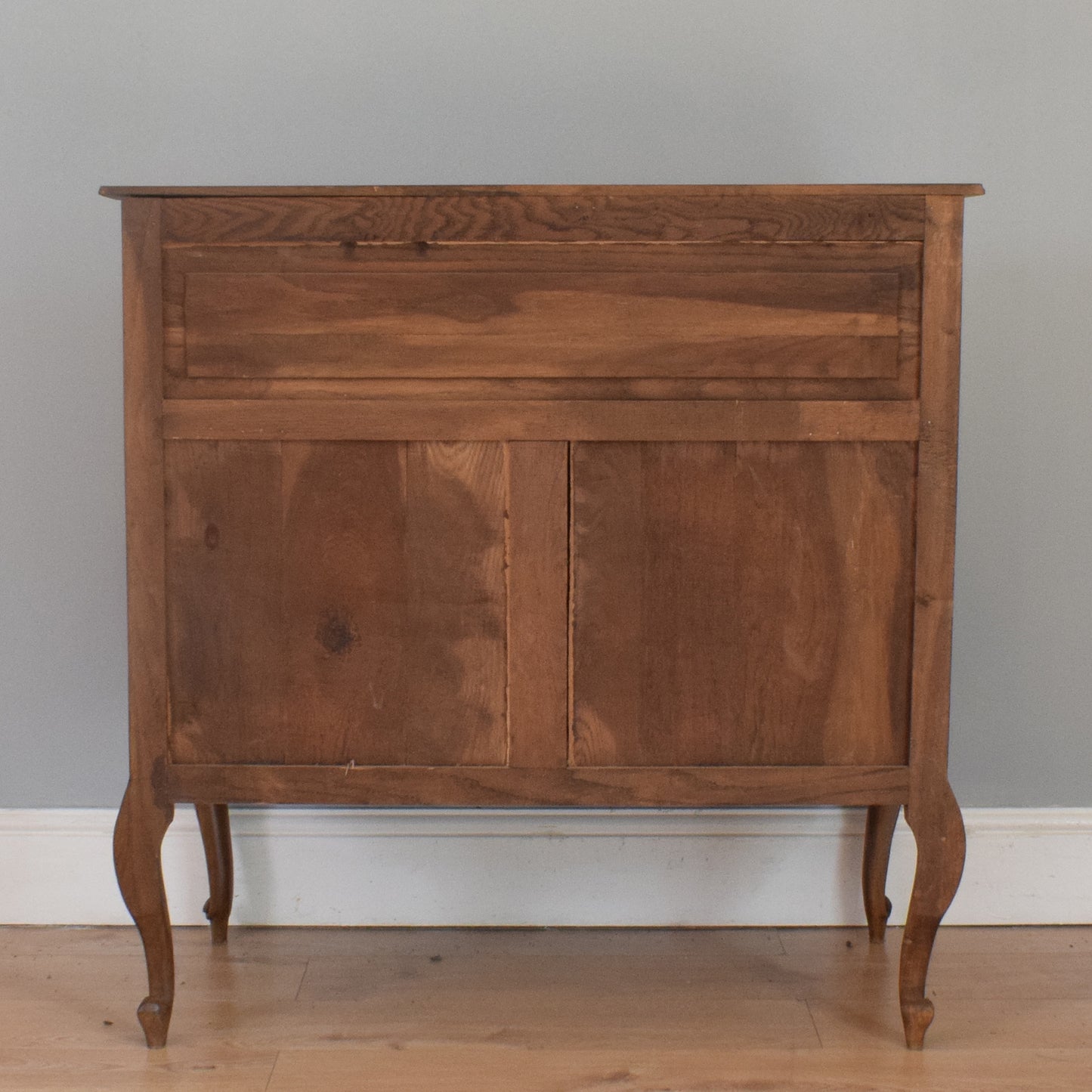 French Carved Oak Bureau
