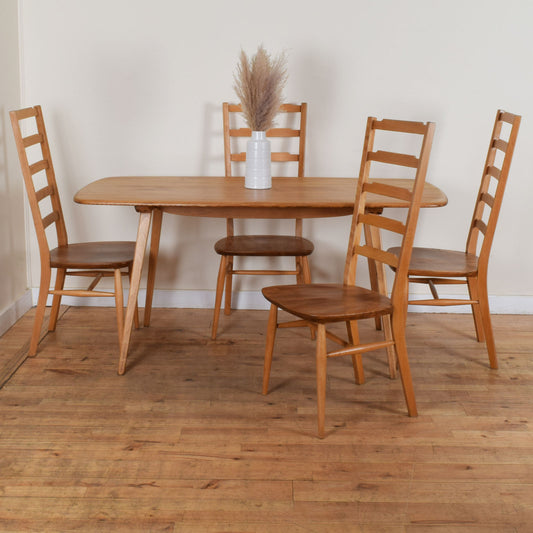 Ercol Dining Table and Chairs