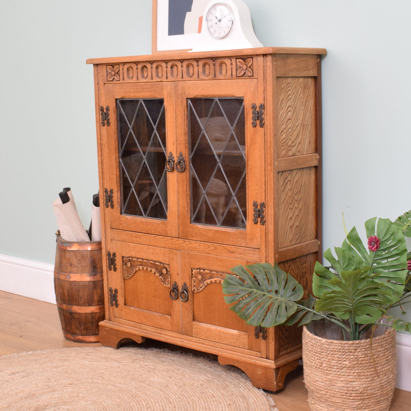 Restored Glazed Cabinet