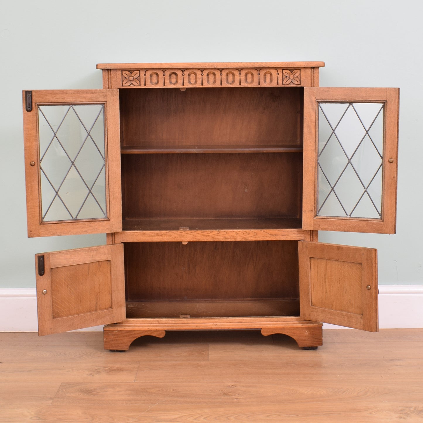 Restored Glazed Cabinet