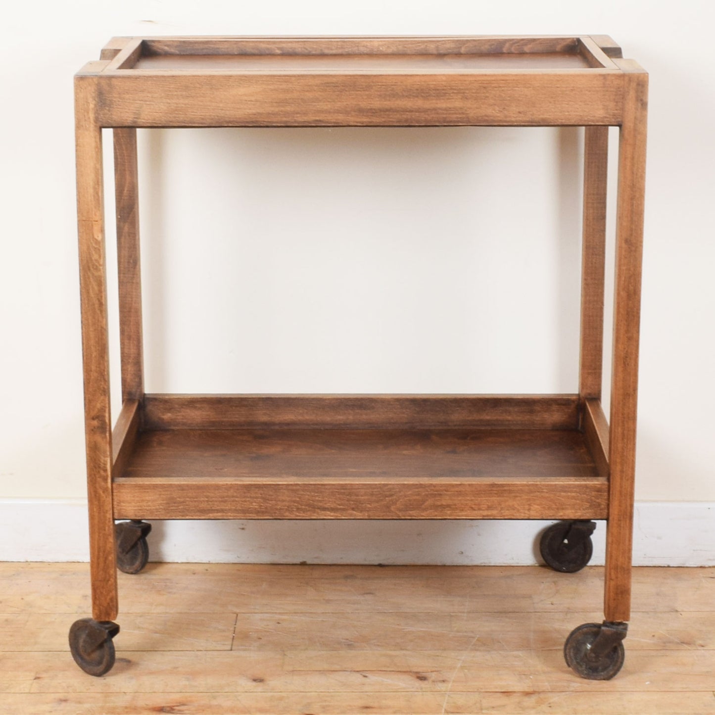 Restored Oak Tea Trolley