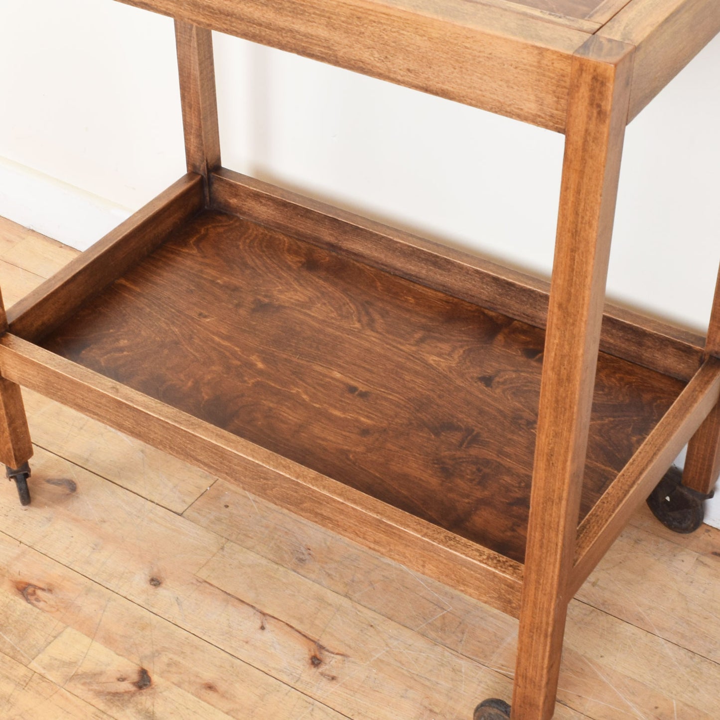 Restored Oak Tea Trolley