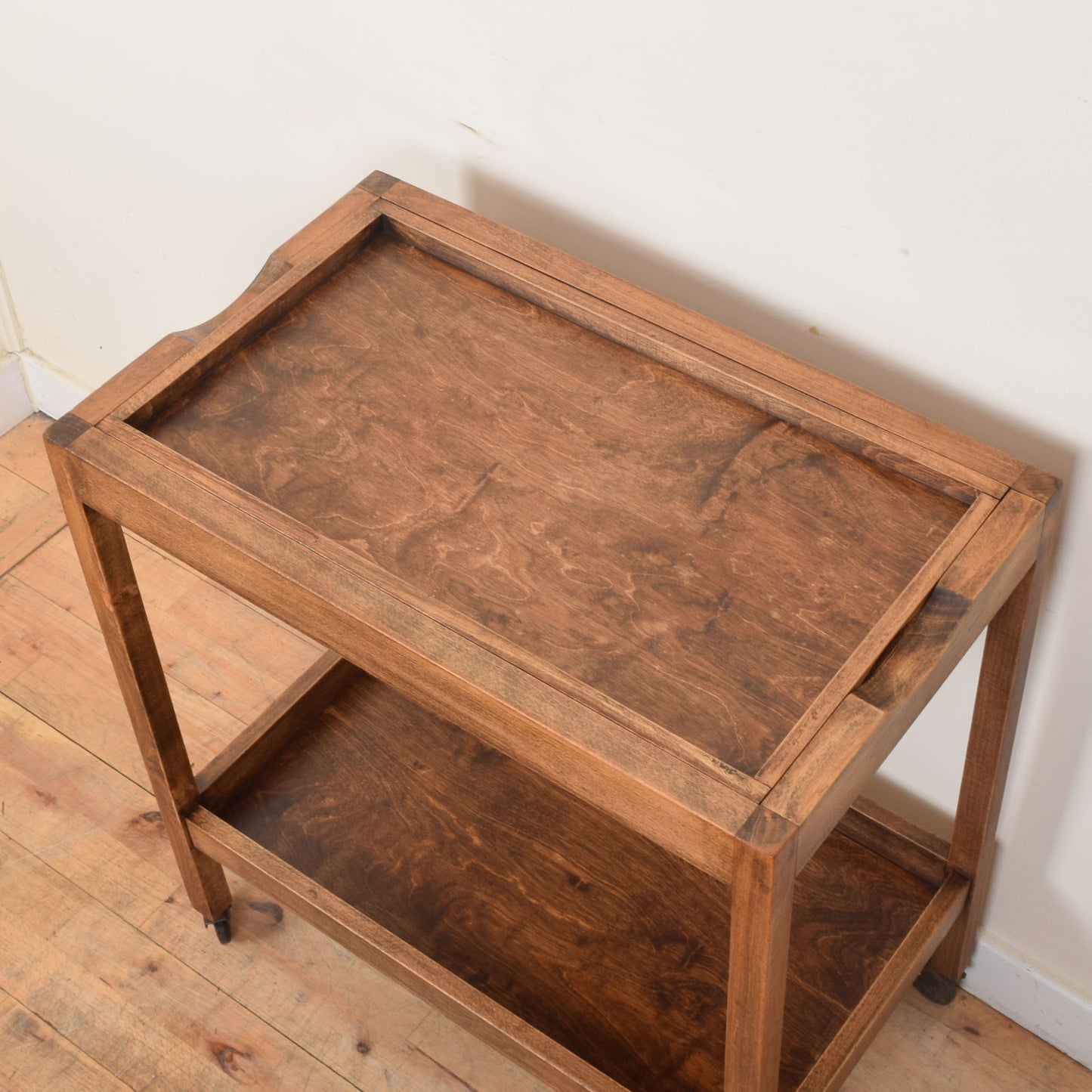 Restored Oak Tea Trolley