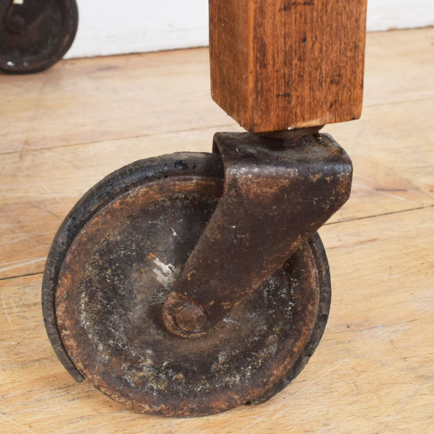 Restored Oak Tea Trolley