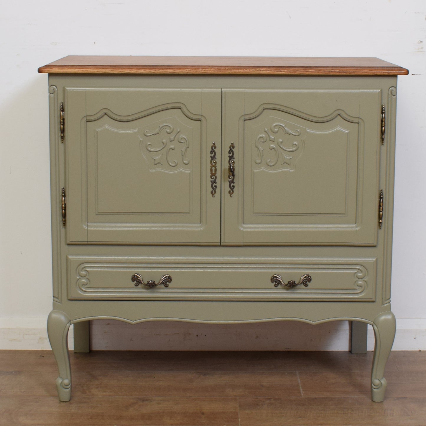 Painted French Cabinet