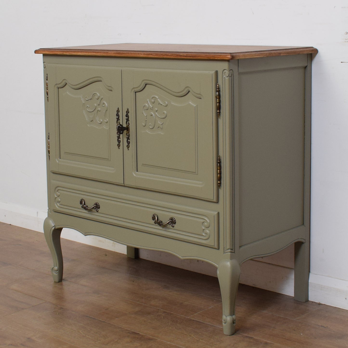 Painted French Cabinet