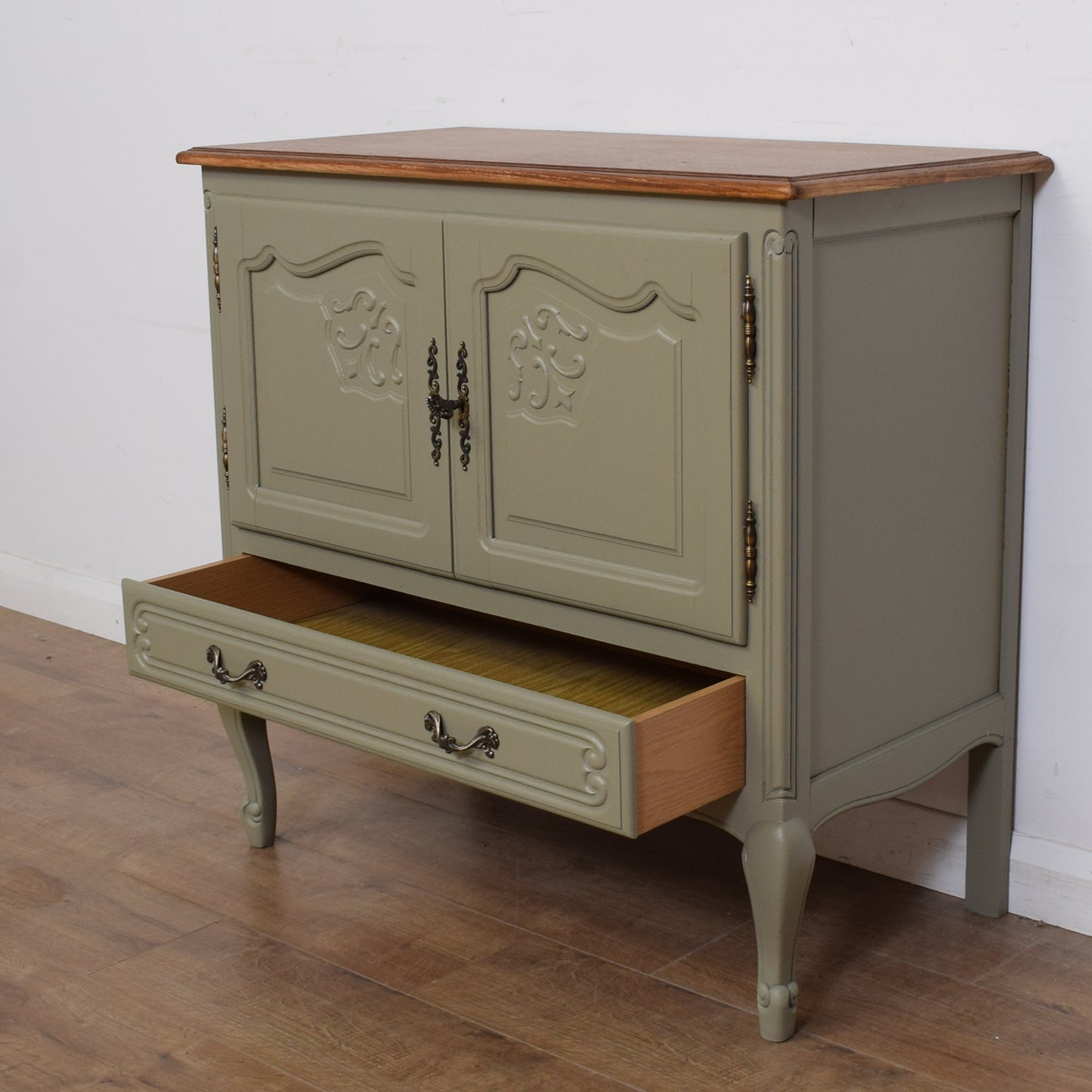 Painted French Cabinet