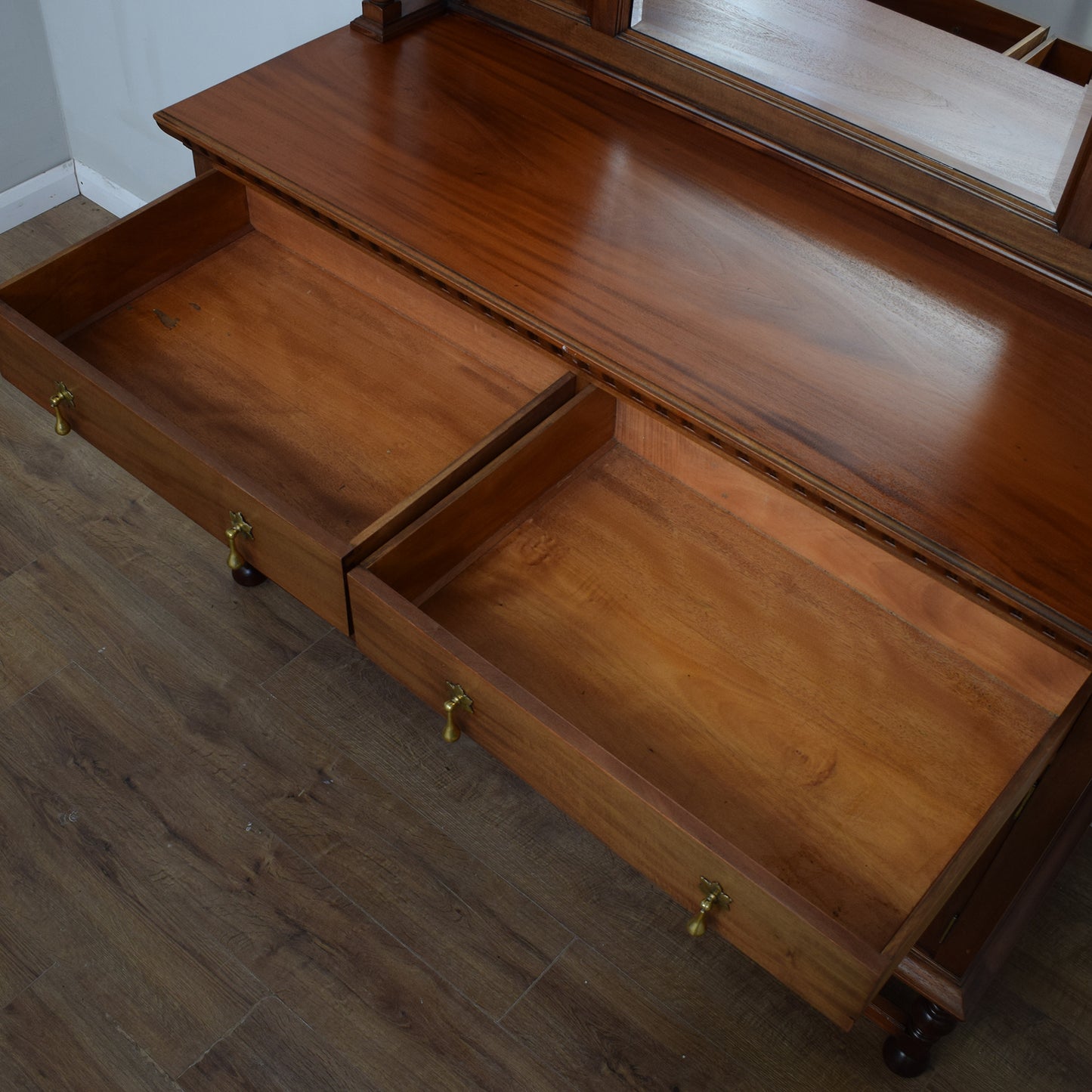 Antique Mirrored Sideboard