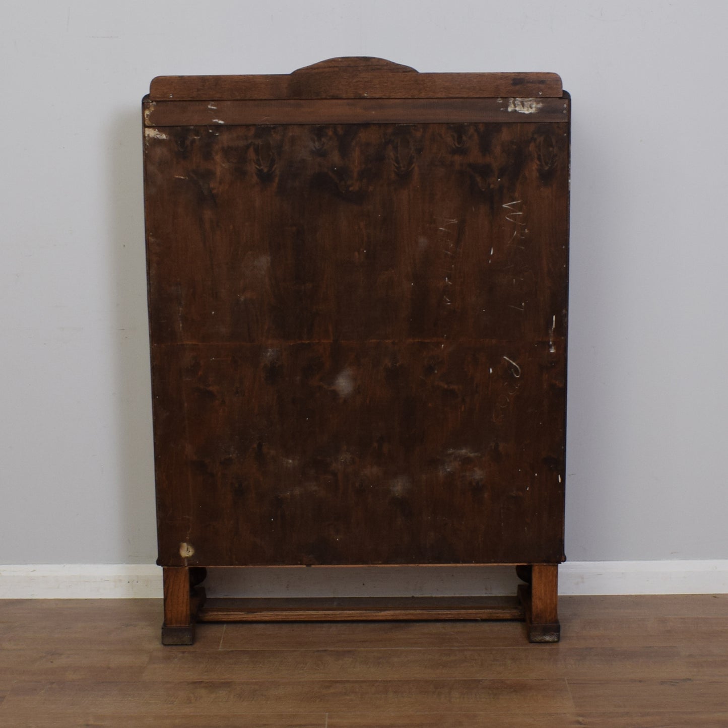 Vintage Glazed Oak Bookcase