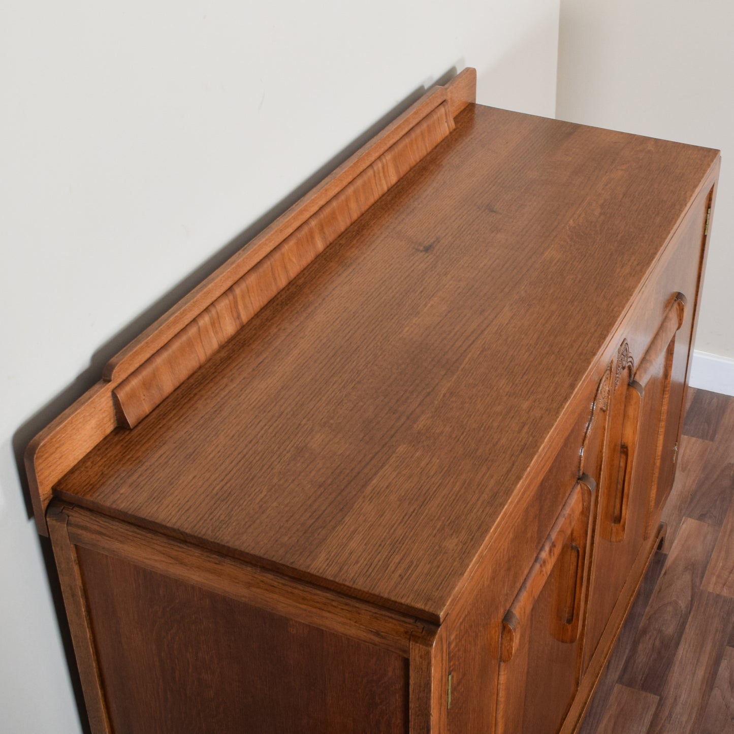 Carved Oak Sideboard