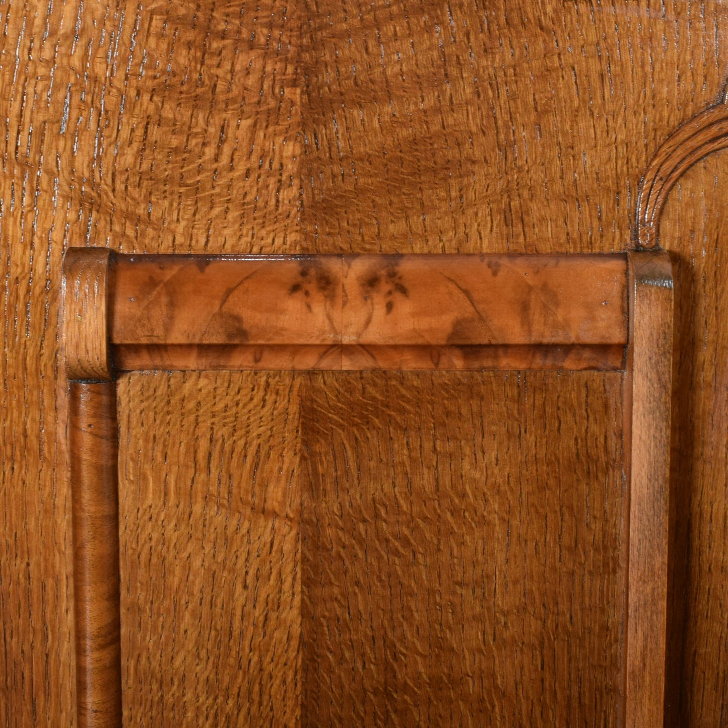 Carved Oak Sideboard