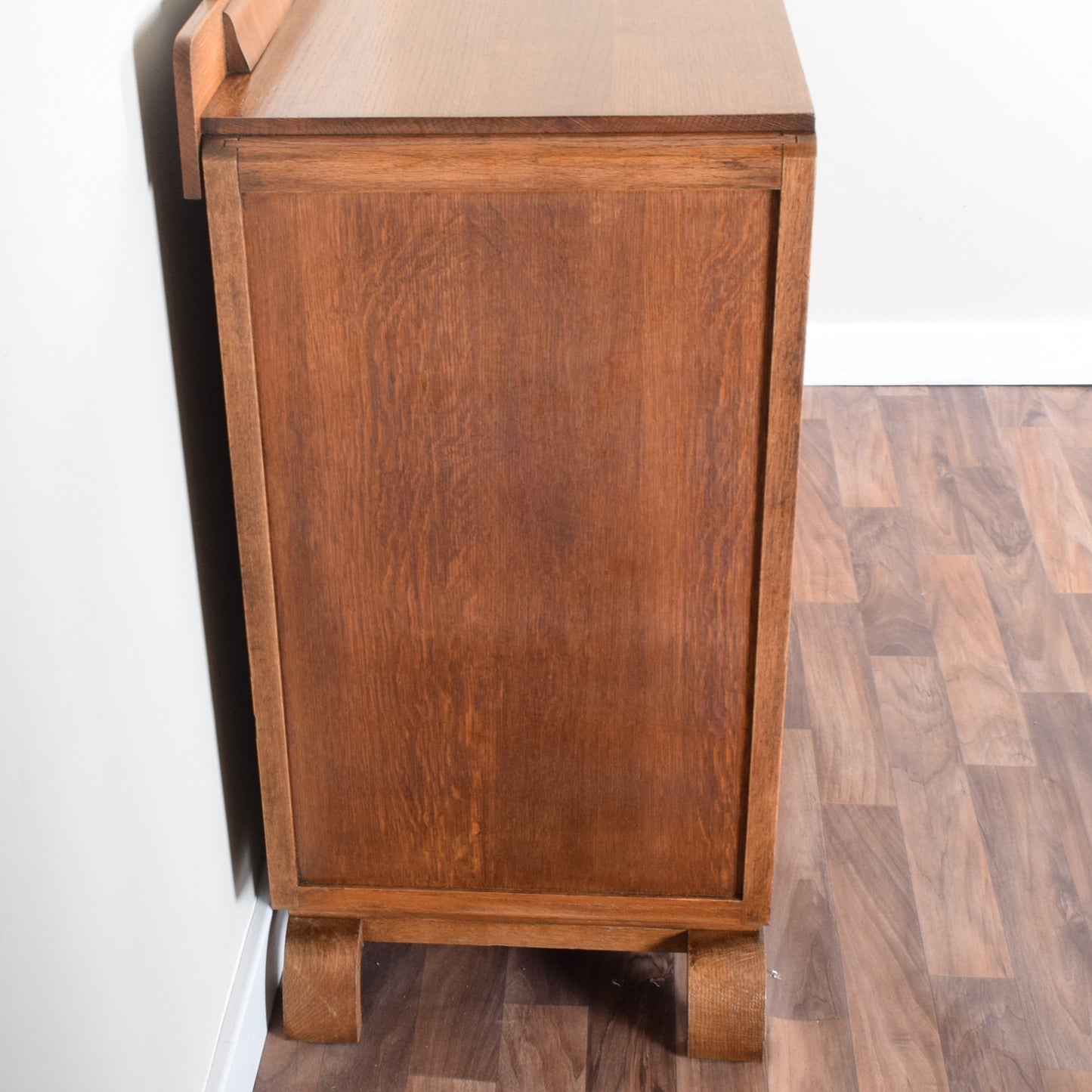 Carved Oak Sideboard