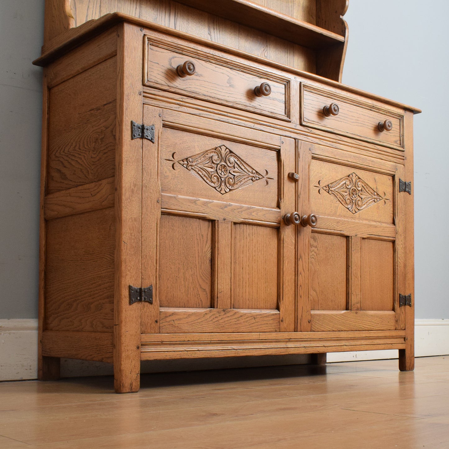 Classic Restored Oak Dresser