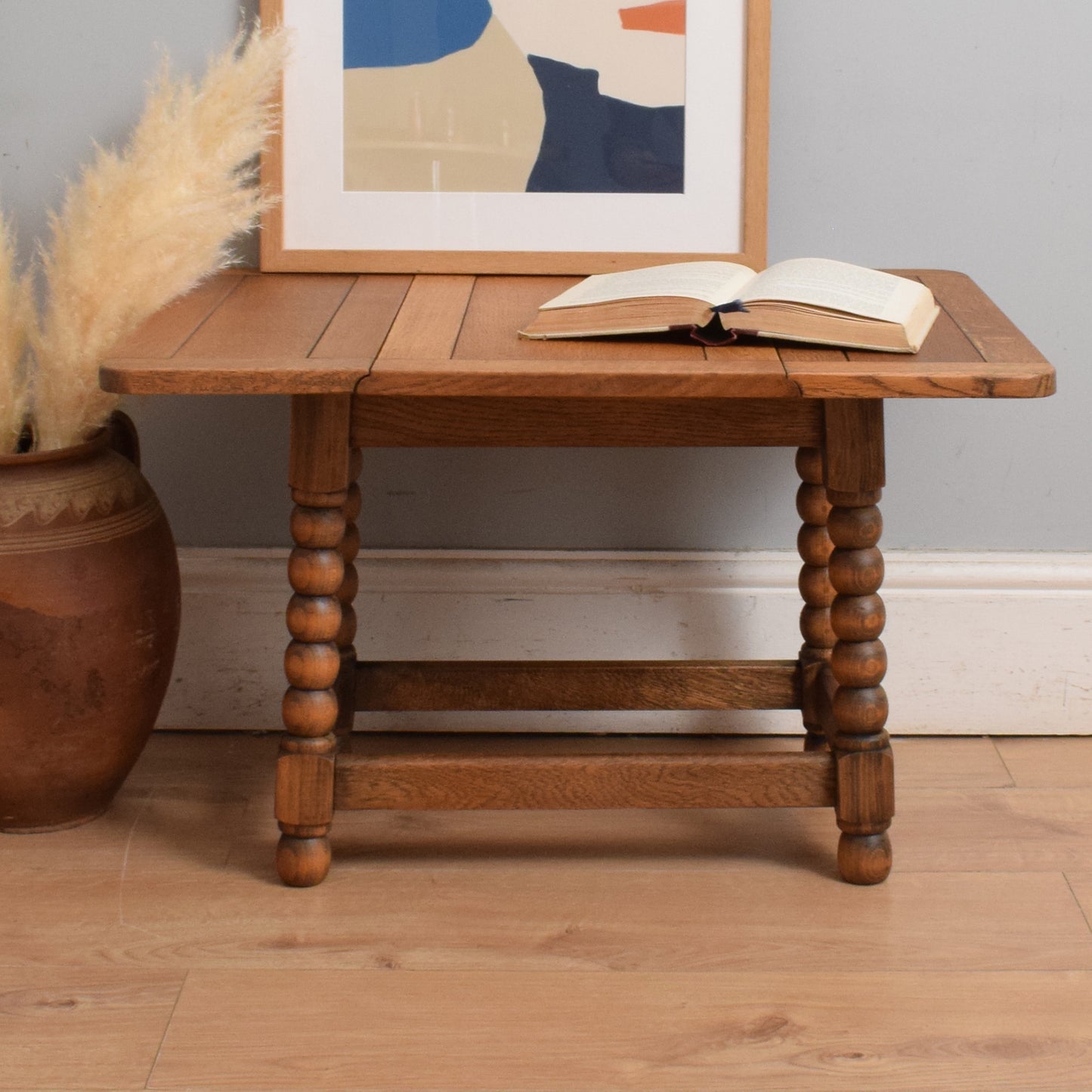 Small Restored Drop-Leaf Table