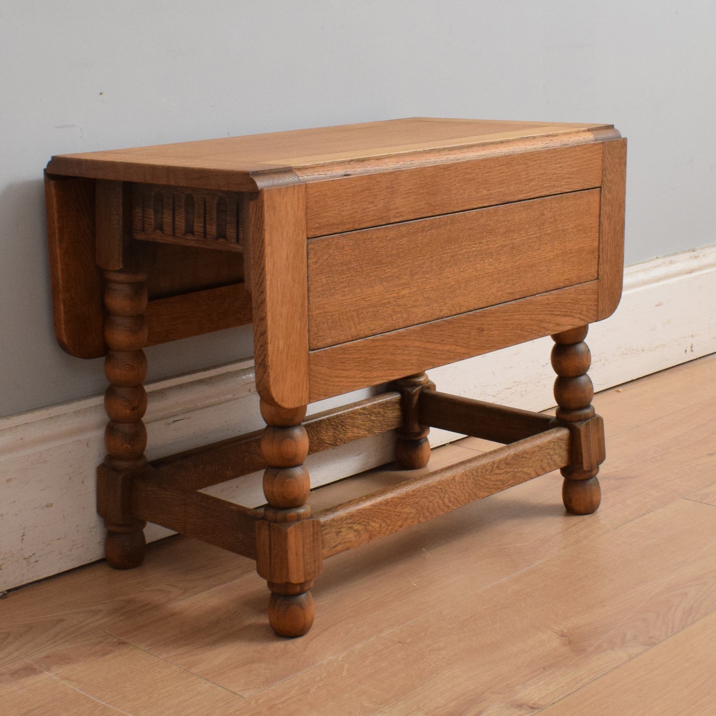 Small Restored Drop-Leaf Table