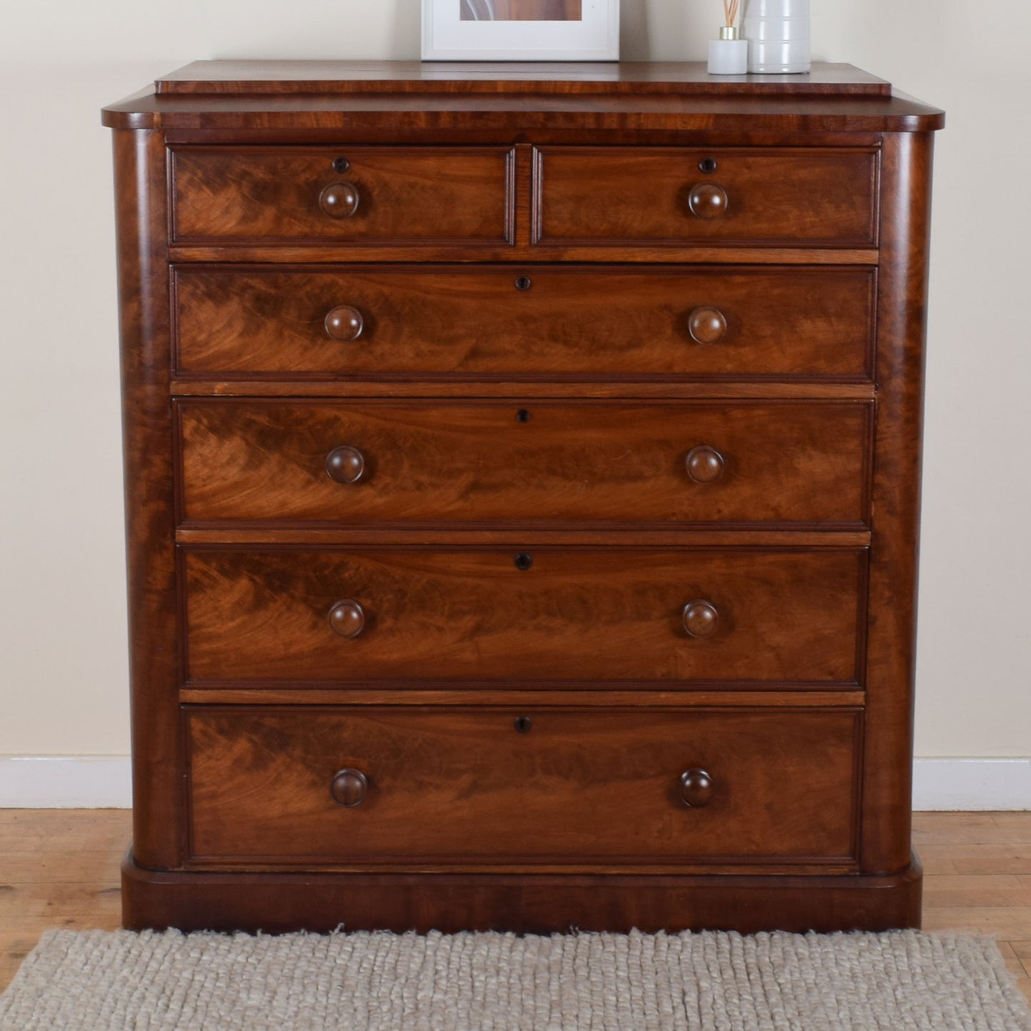 Large Mahogany Chest of Drawers