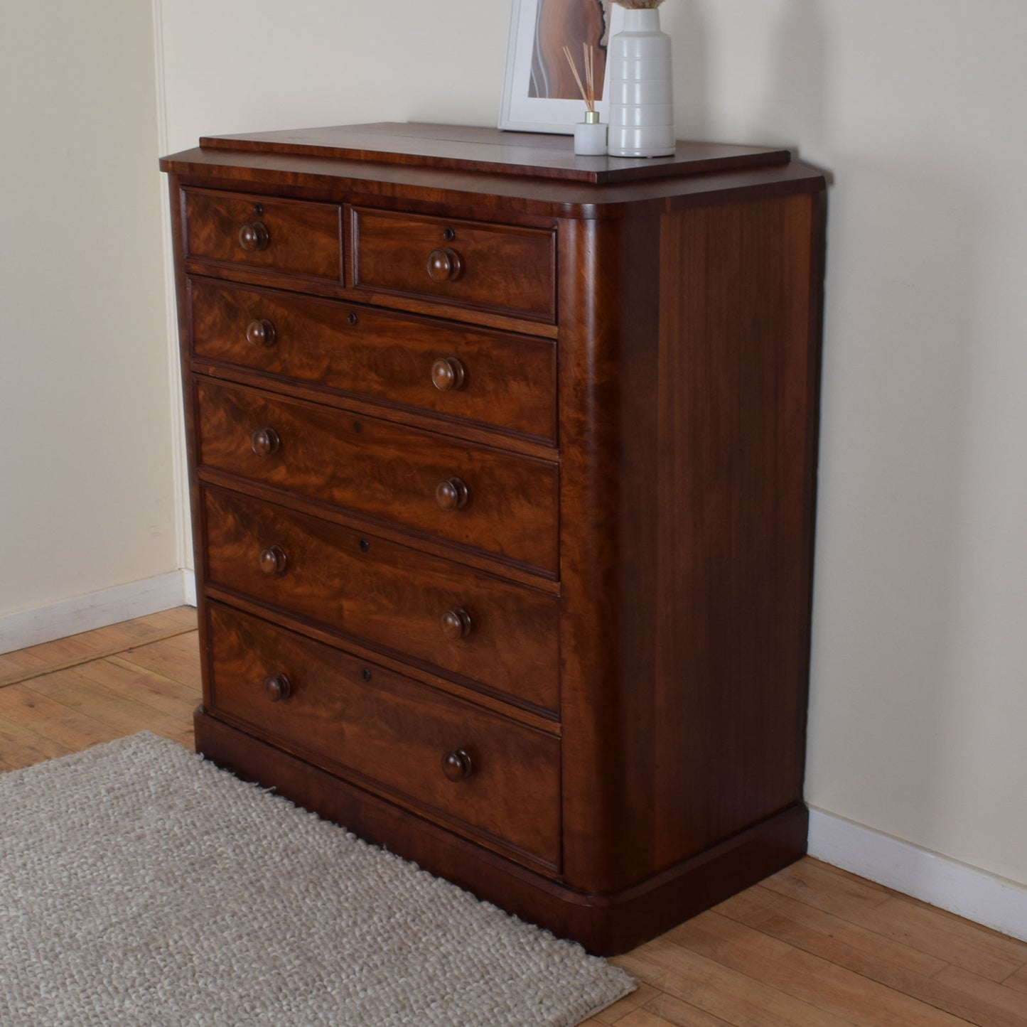 Large Mahogany Chest of Drawers