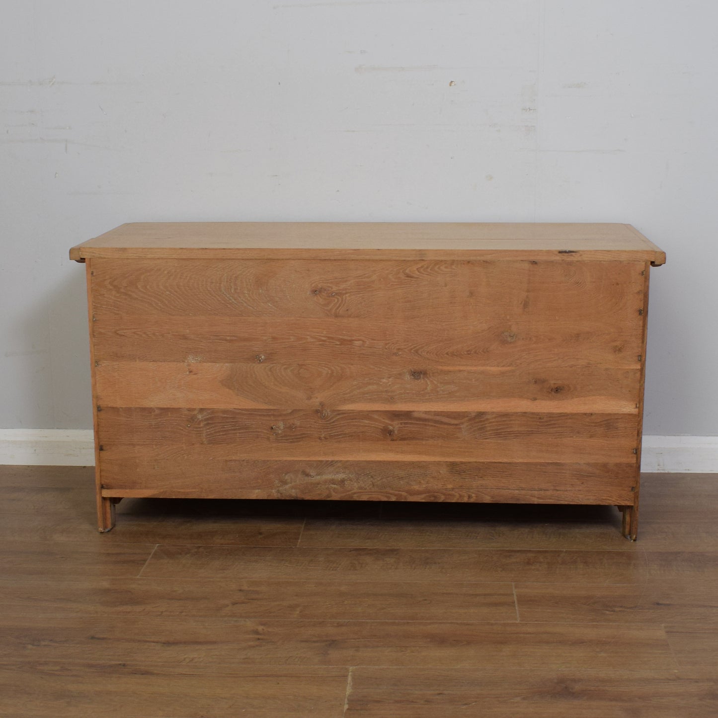 Solid Oak Blanket Box