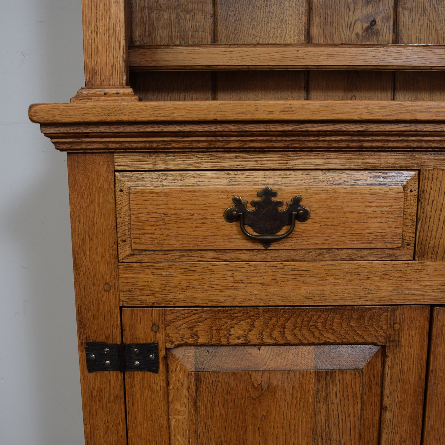 Vintage Oak Glazed Dresser