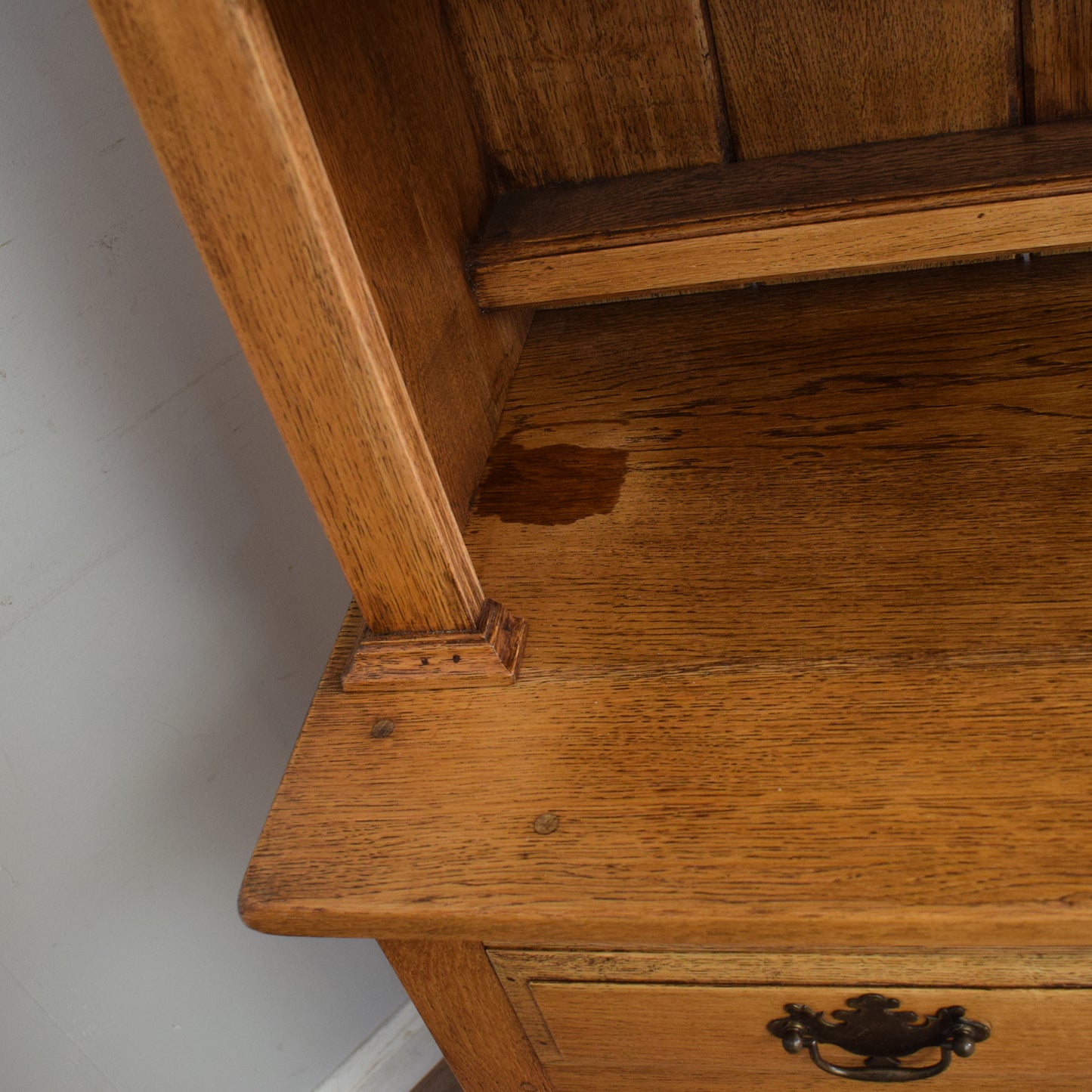 Vintage Oak Glazed Dresser