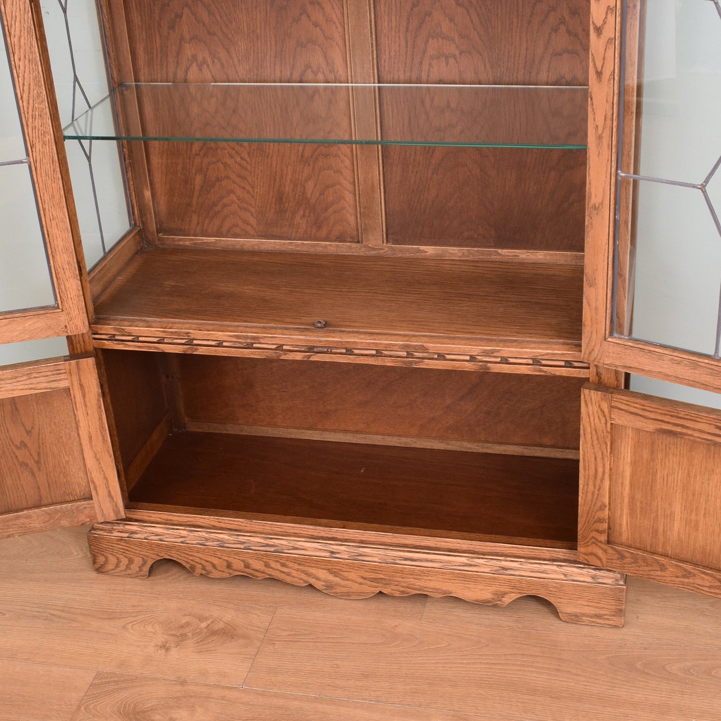 Old Charm Glass Cabinet